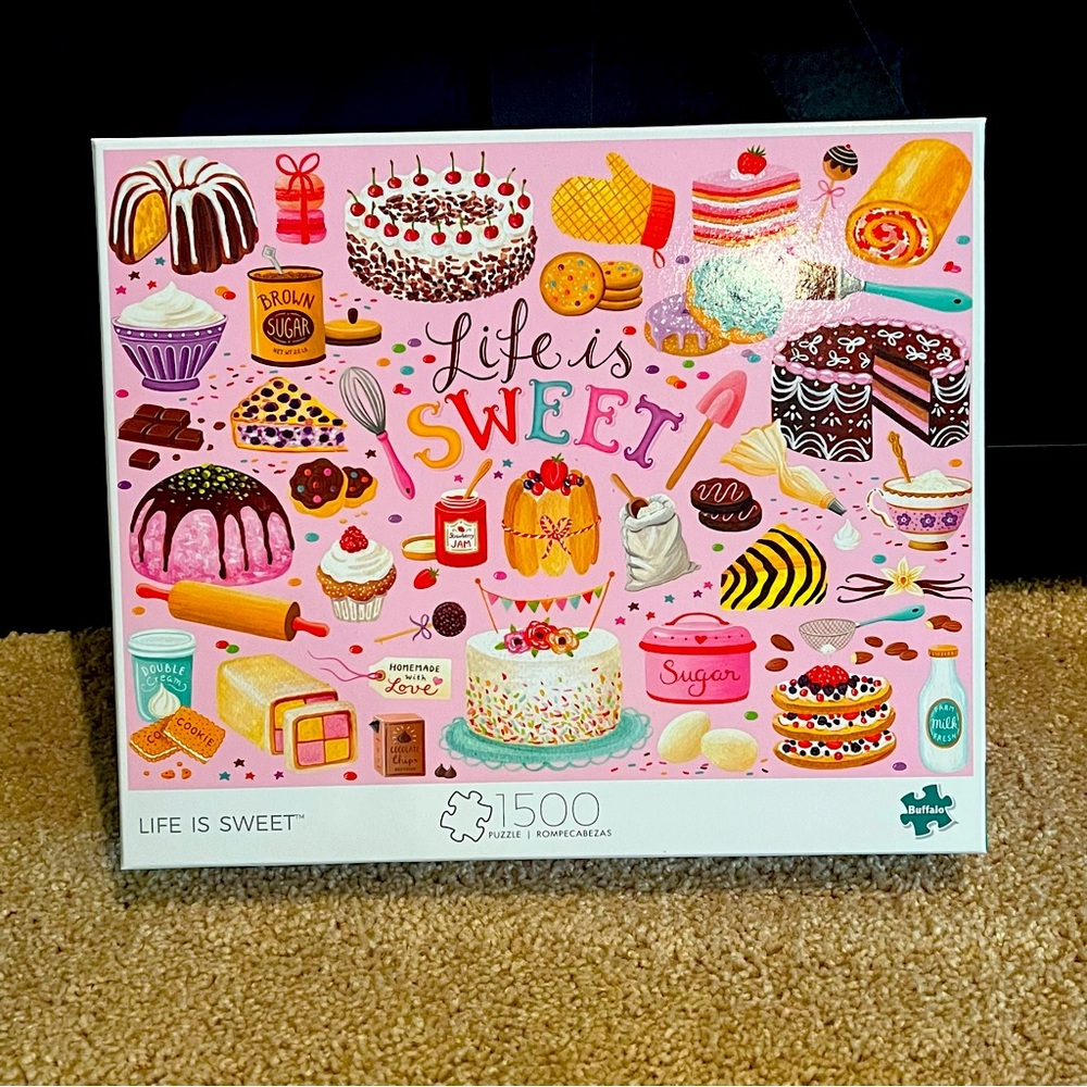 1500 Piece Puzzle - Life is Sweet